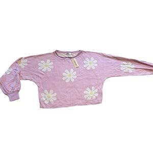 Floral Pink Women's Sweater